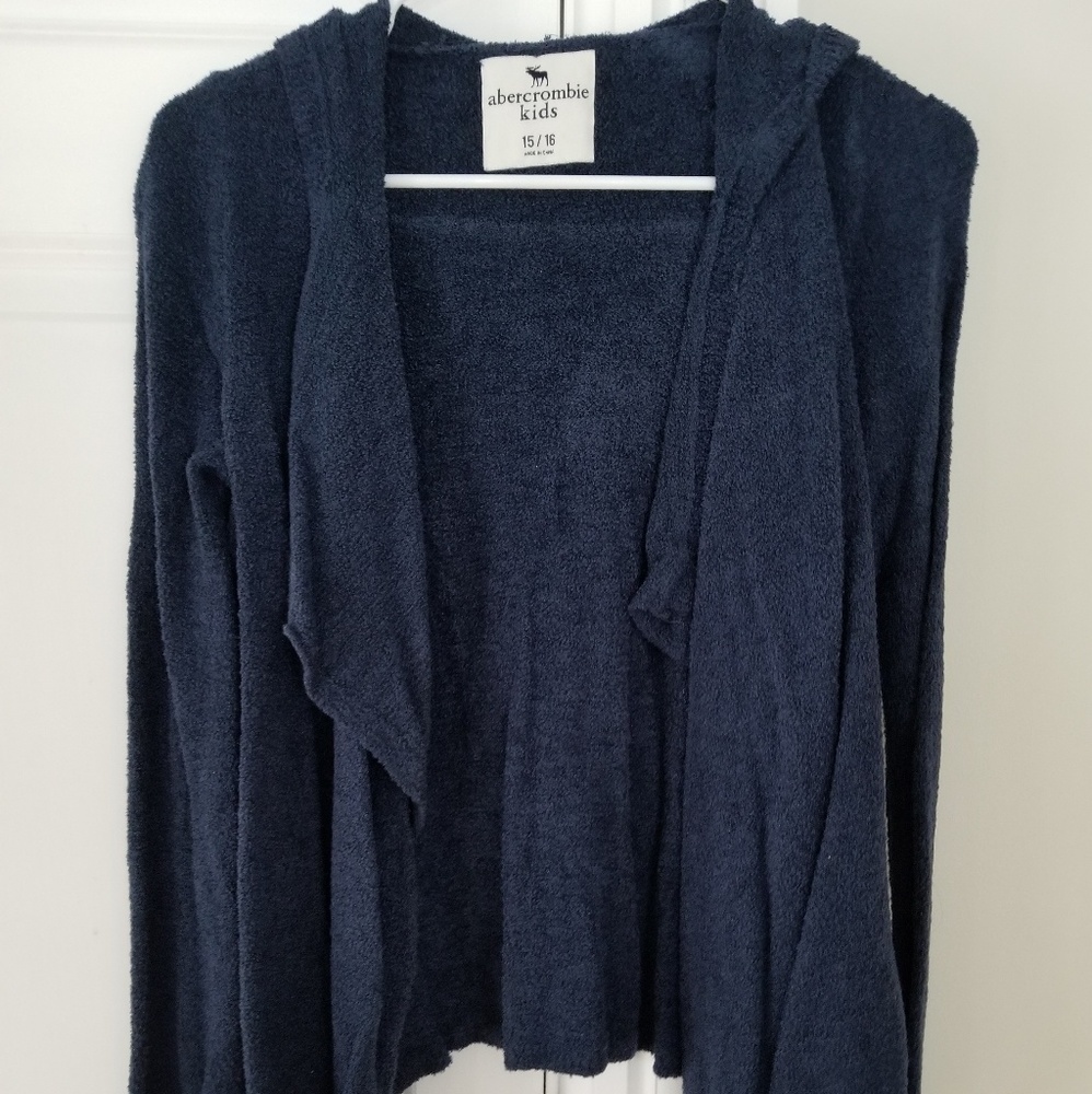 Hooded cardigan